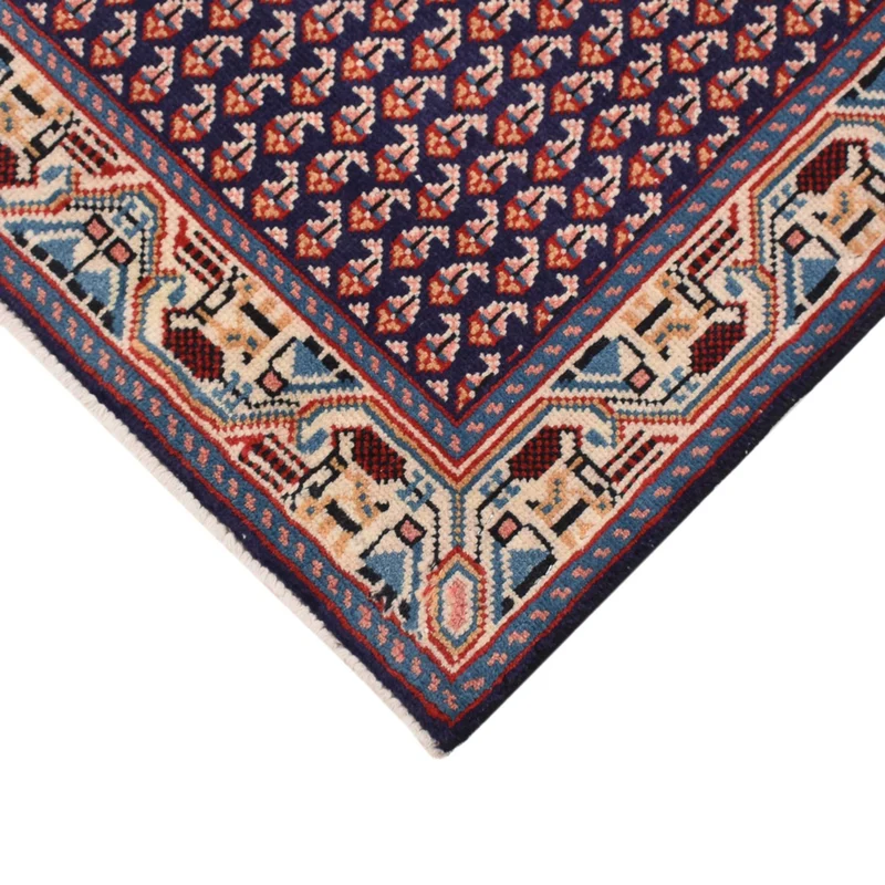 Hamadan Teppich 61x72cm - Perserteppich - lila