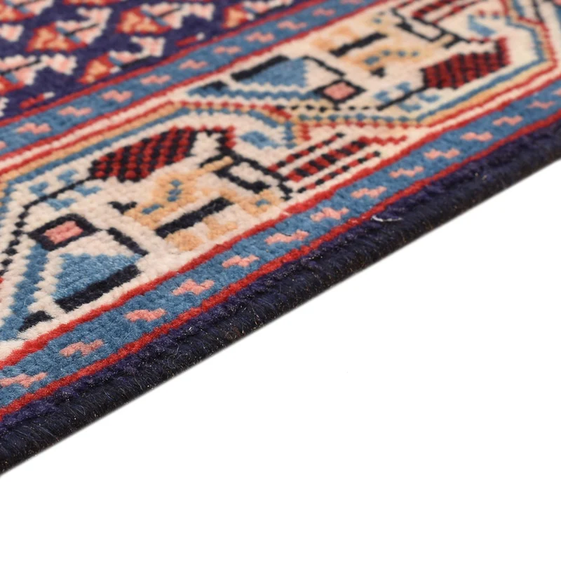 Hamadan Teppich 61x72cm - Perserteppich - lila