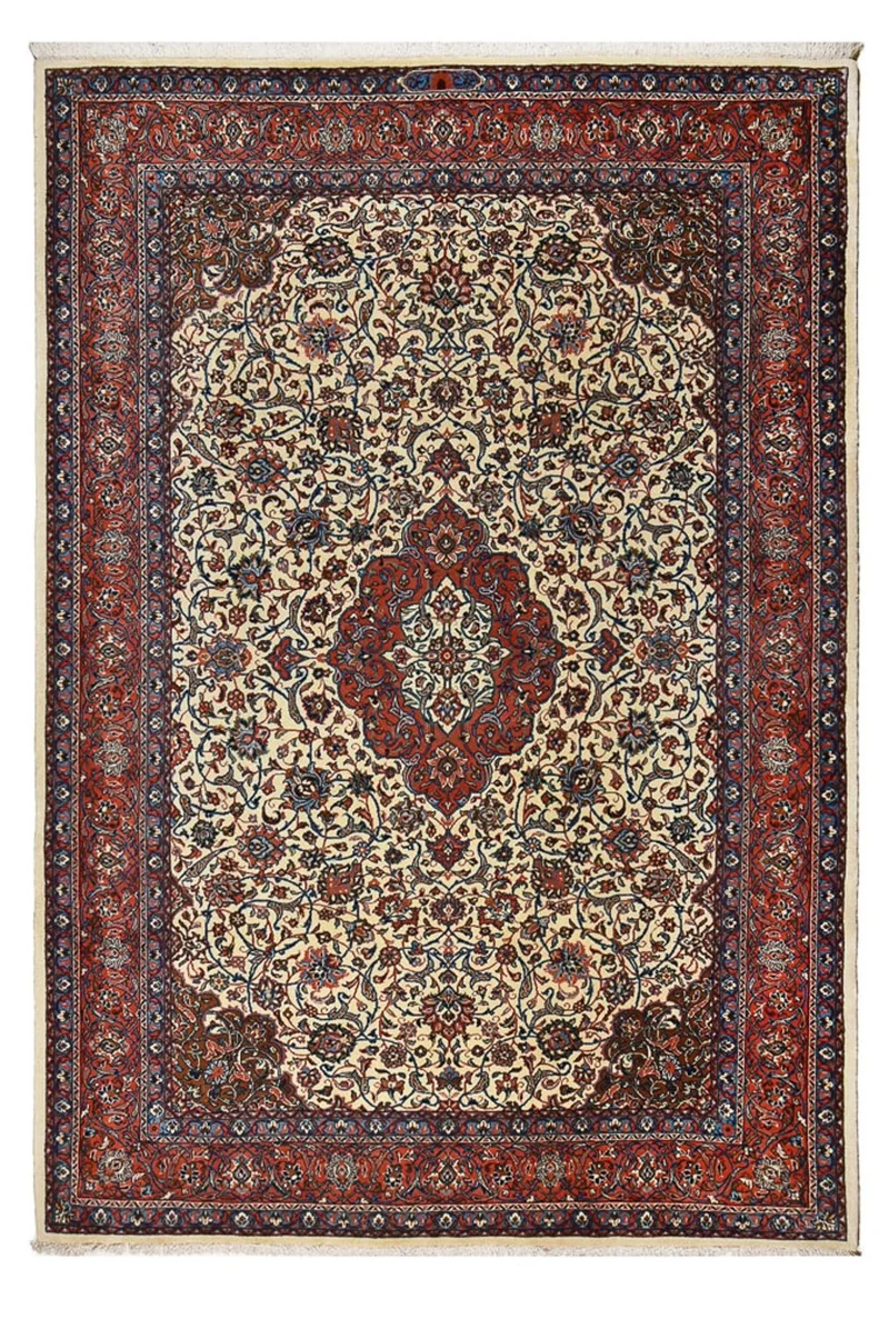 Golpayegan Teppich 217x308cm - Perserteppich - sand