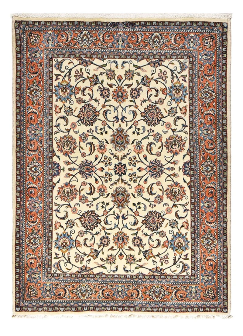 Golpayegan Teppich 150x207cm - Perserteppich - mehrfarbig