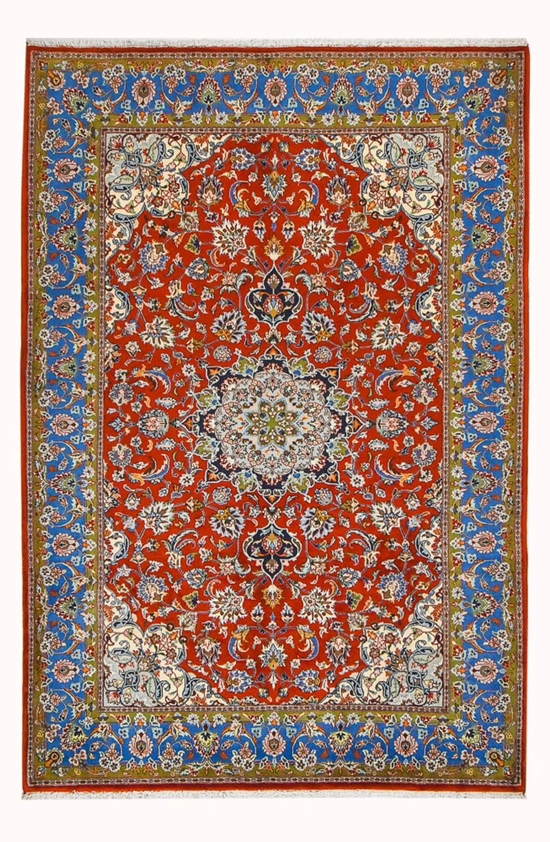 Golpayegan Teppich 185x280cm - Perserteppich - rot