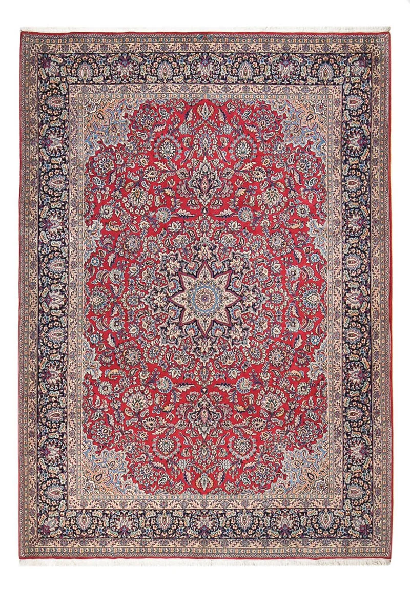 Rafsanjan Teppich 250x356cm - Perserteppich - rot