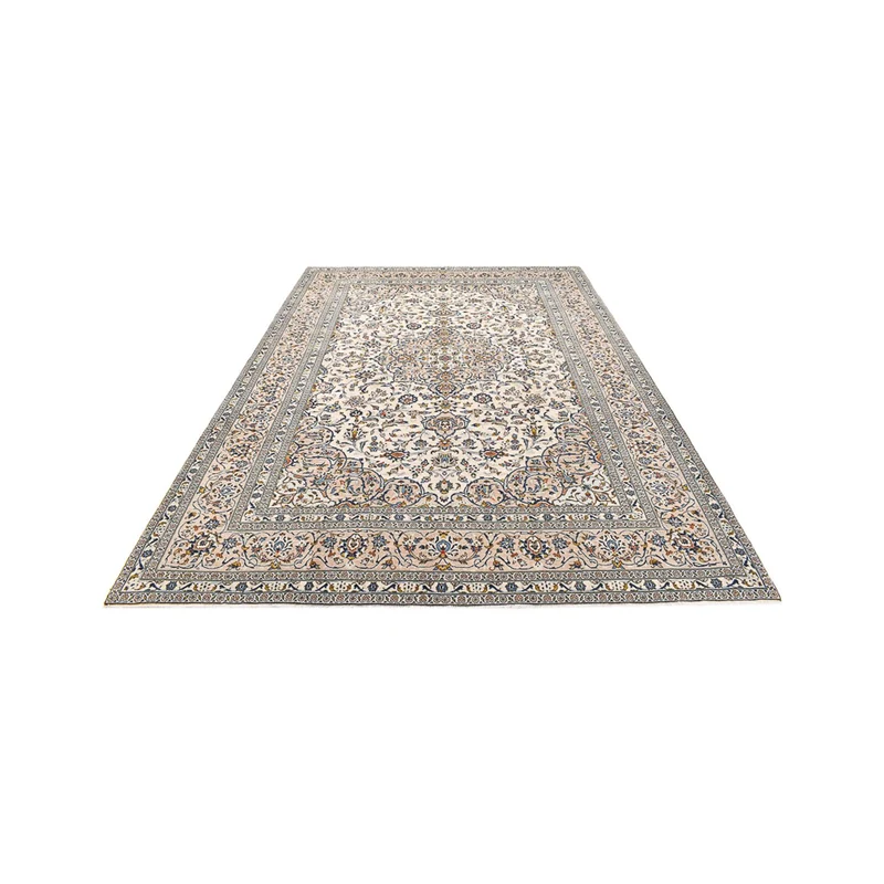 Perserteppich - Keshan - 246 x 360 cm - hellbeige