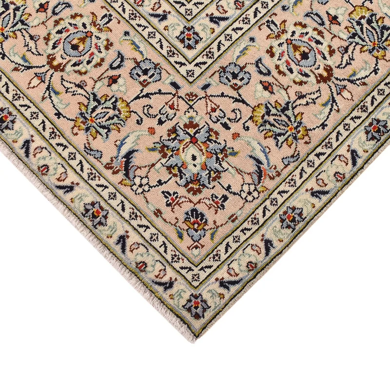Keshan Teppich 242x352cm - Perserteppich - hellbeige