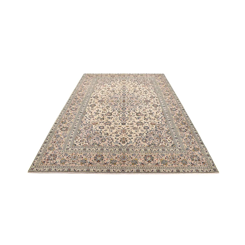 Keshan Teppich 242x352cm - Perserteppich - hellbeige
