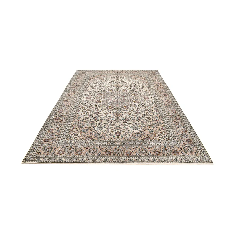 Keshan Teppich 245x340cm - Perserteppich - hellbeige