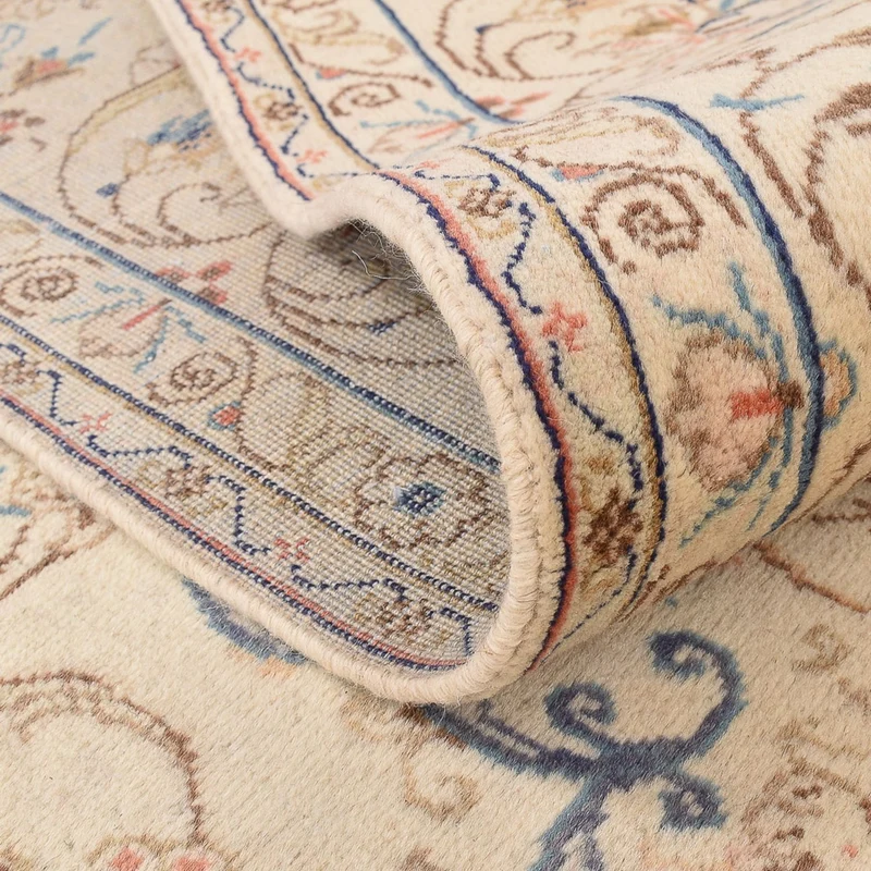 Keshan Teppich 250x335cm - Perserteppich - hellbeige