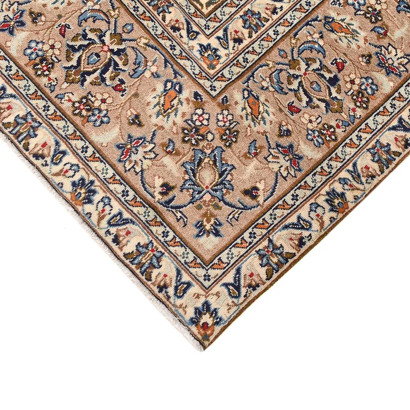 Keshan Teppich 235x333cm - Perserteppich - hellbeige