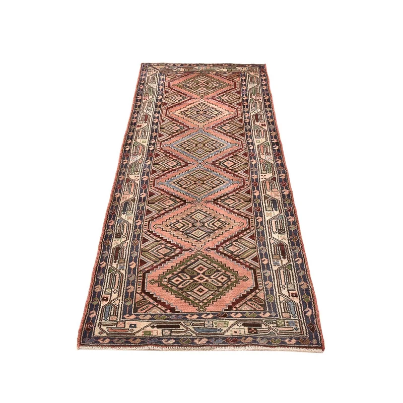 Rudbar Teppich 75x203cm - Perserteppich - hellrot