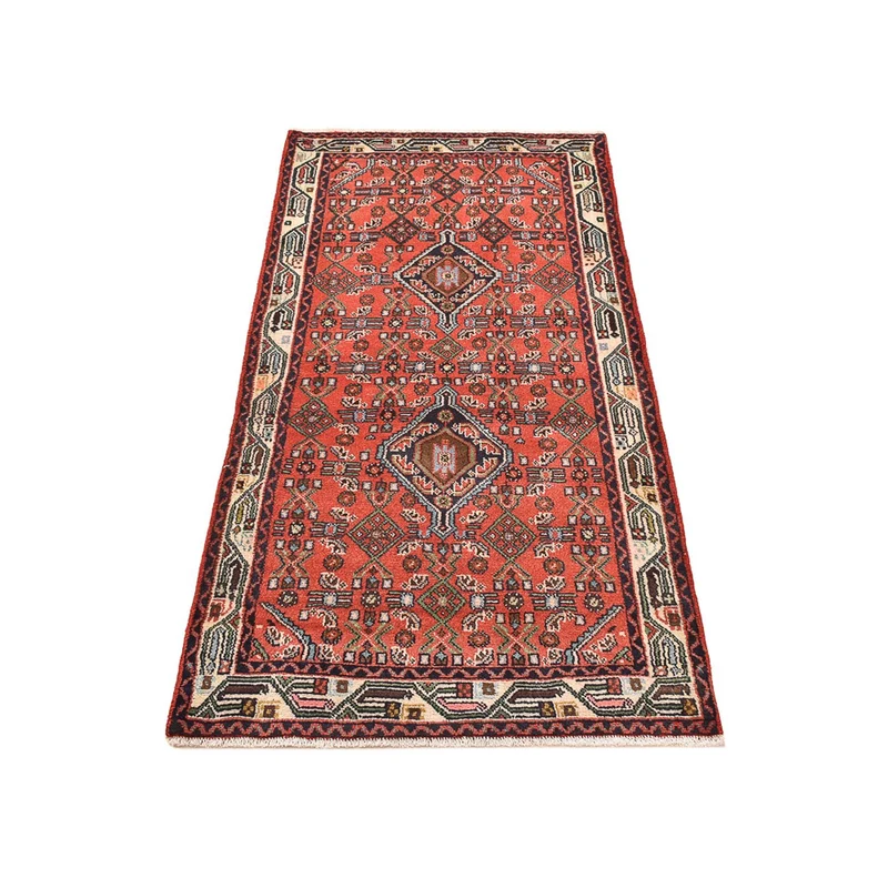 Perserteppich - Nomadic - 81 x 172 cm - hellrot