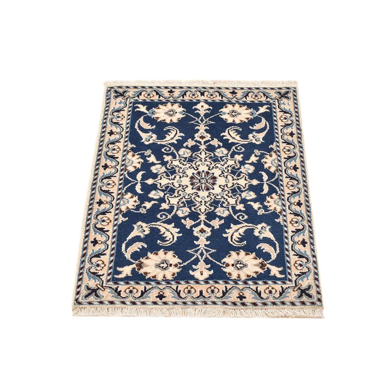 Perserteppich - Nain - 60 x 85 cm - blau
