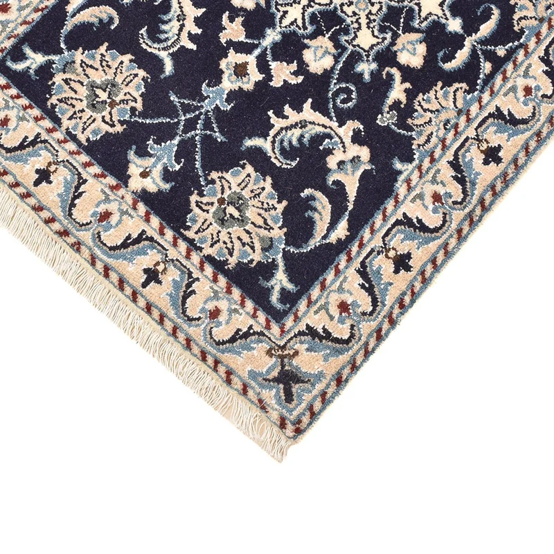 Nain - 12La Teppich 56x87cm - Perserteppich - dunkelblau