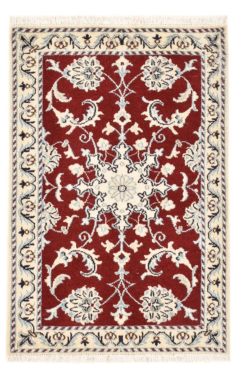 Nain - 12La Teppich 59x92cm - Perserteppich - rot