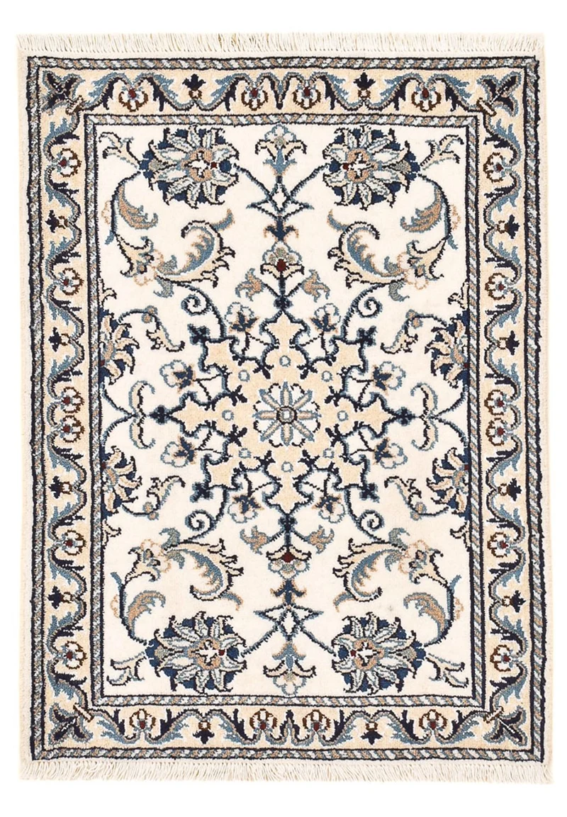 Nain - 12La Teppich 60x86cm - Perserteppich - creme