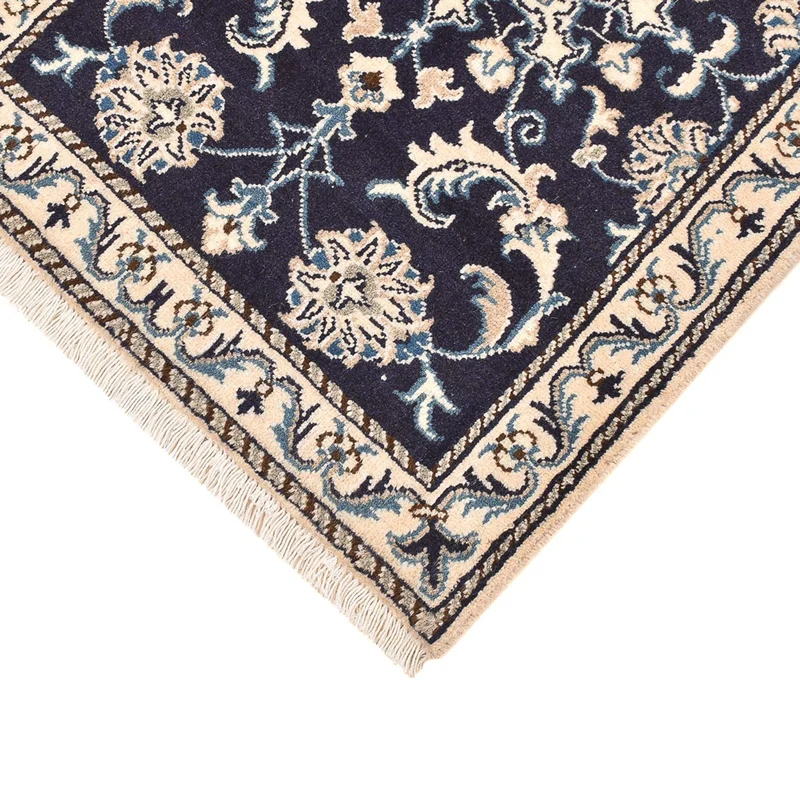 Nain - 12La Teppich 60x89cm - Perserteppich - dunkelblau