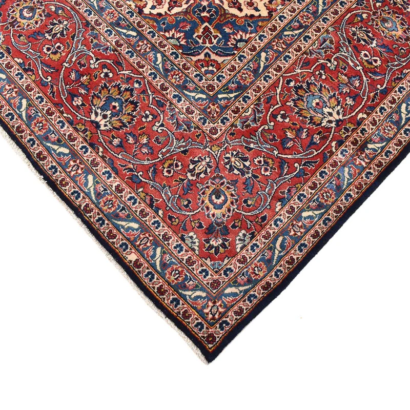 Keshan Teppich 300x407cm - Perserteppich - dunkelblau