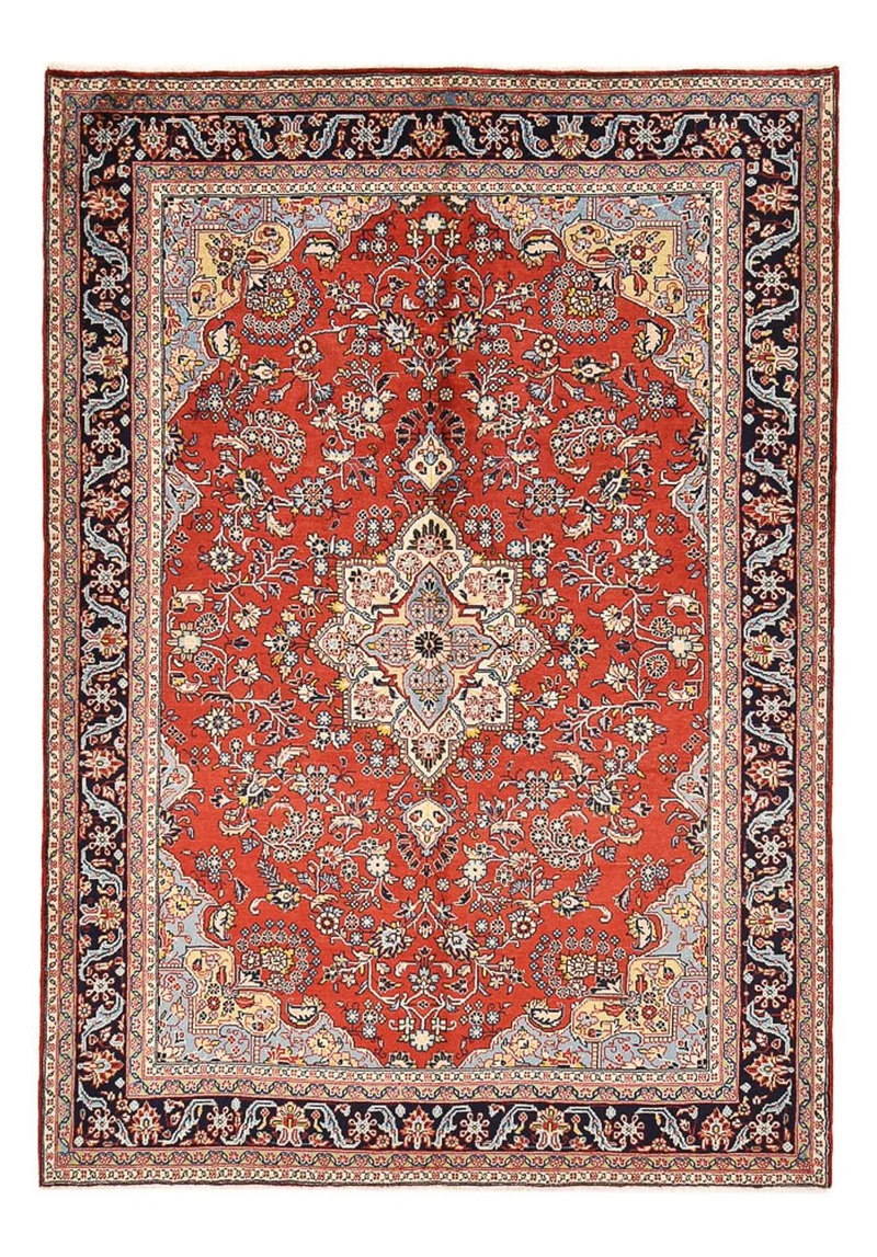 Mehraban Teppich 208x296cm - Perserteppich - rot