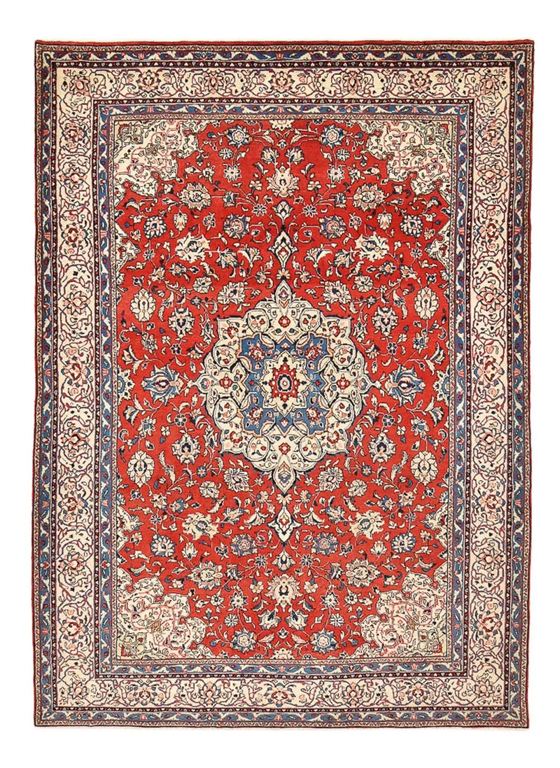 Sarough Teppich 217x300cm - Perserteppich - rot