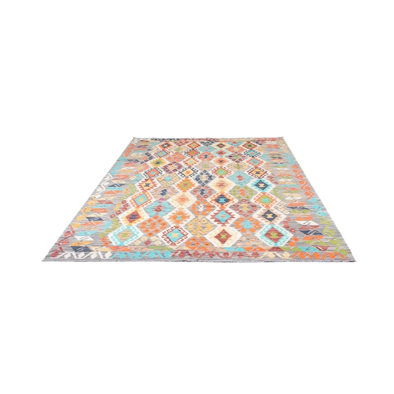 Kelim Maimene Teppich 176x251cm - mehrfarbig