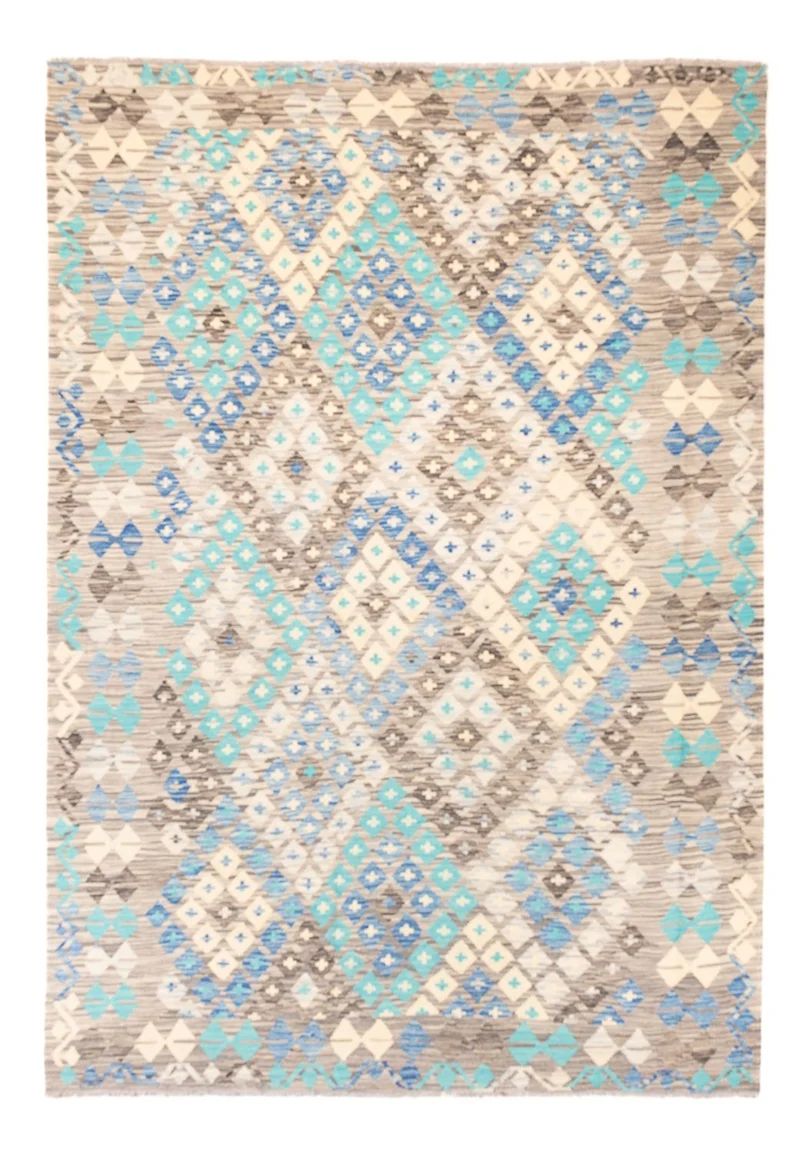 Kelim Maimene Teppich 174x241cm - mehrfarbig