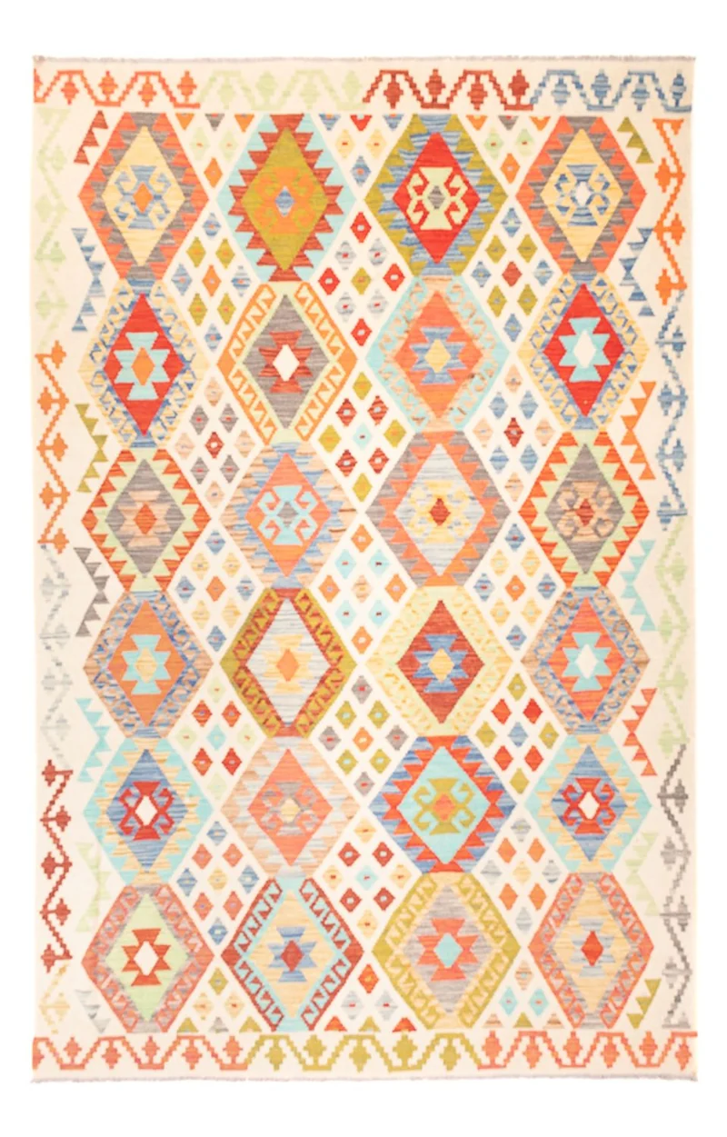 Kelim Maimene Teppich 177x248cm - mehrfarbig