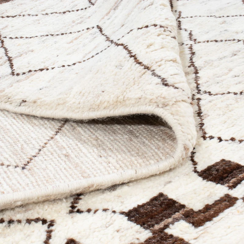 Berber Teppich 156x228cm - Wollteppich