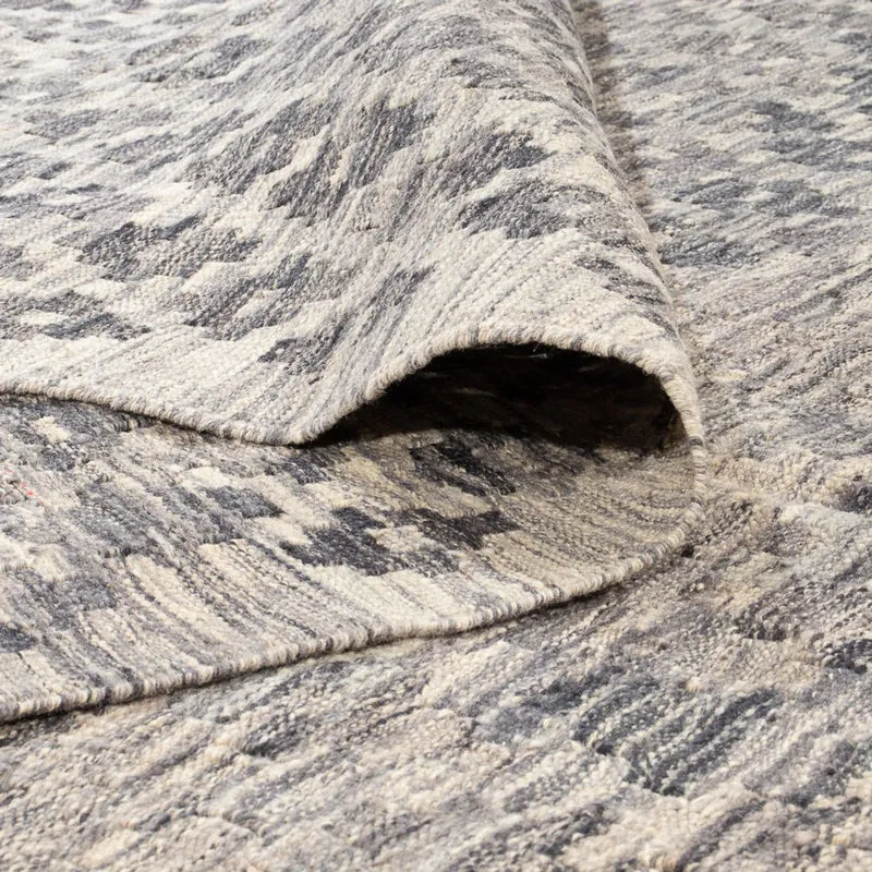 Kelim Modern Teppich 177x250cm - dunkelbeige
