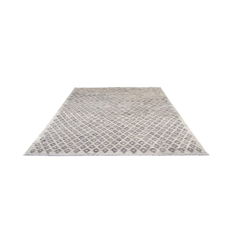 Kelim Modern Teppich 177x250cm - dunkelbeige