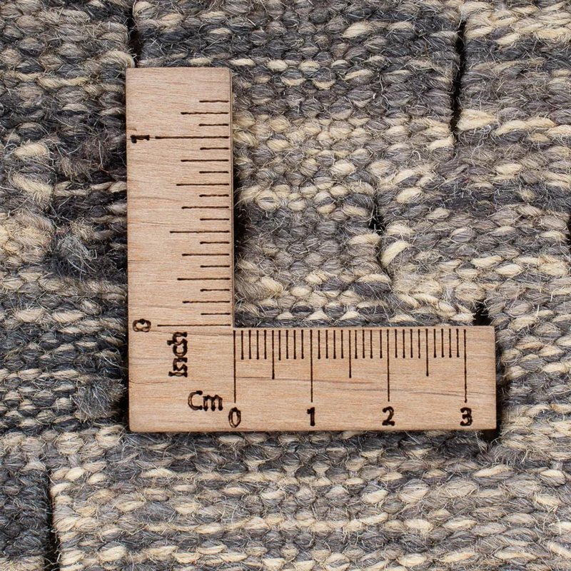 Kelim Modern Teppich 177x250cm - dunkelbeige