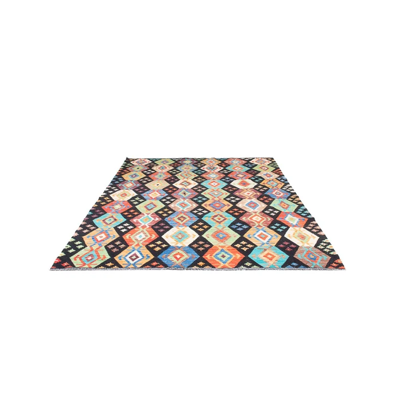Kelim Afghan Teppich 179x262cm - mehrfarbig