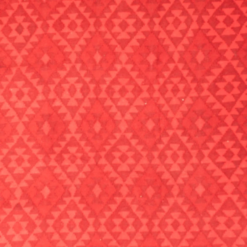 Kelim Modern Teppich 193x291cm - rot
