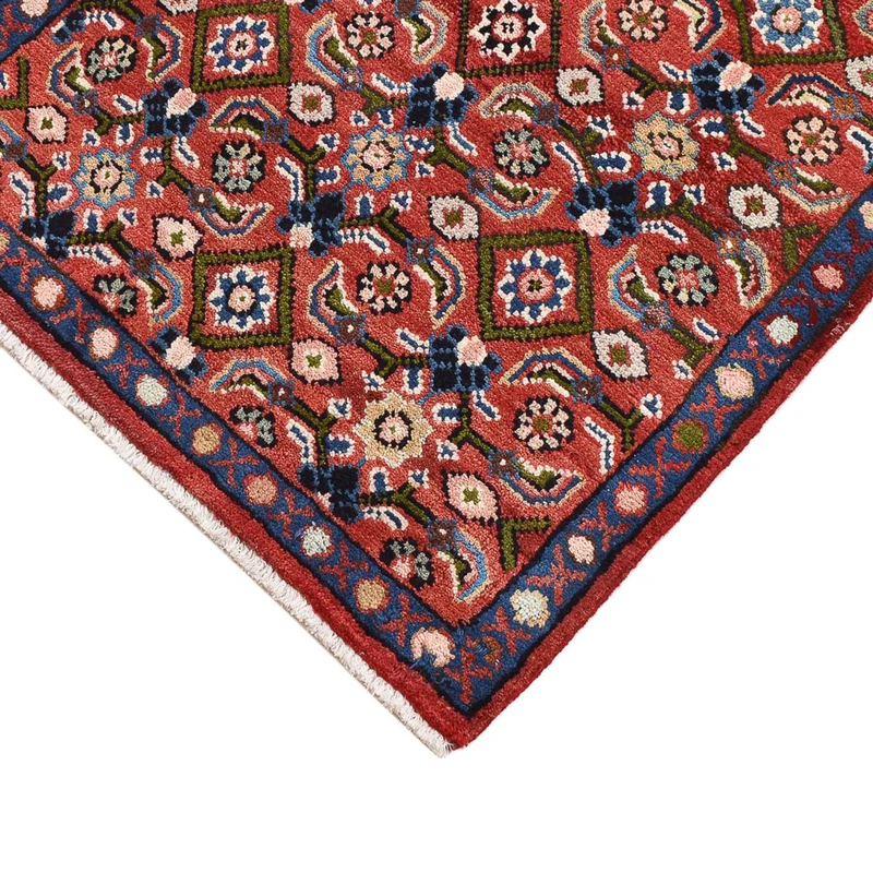 Mahal Teppich 64x129cm - Perserteppich - hellrot