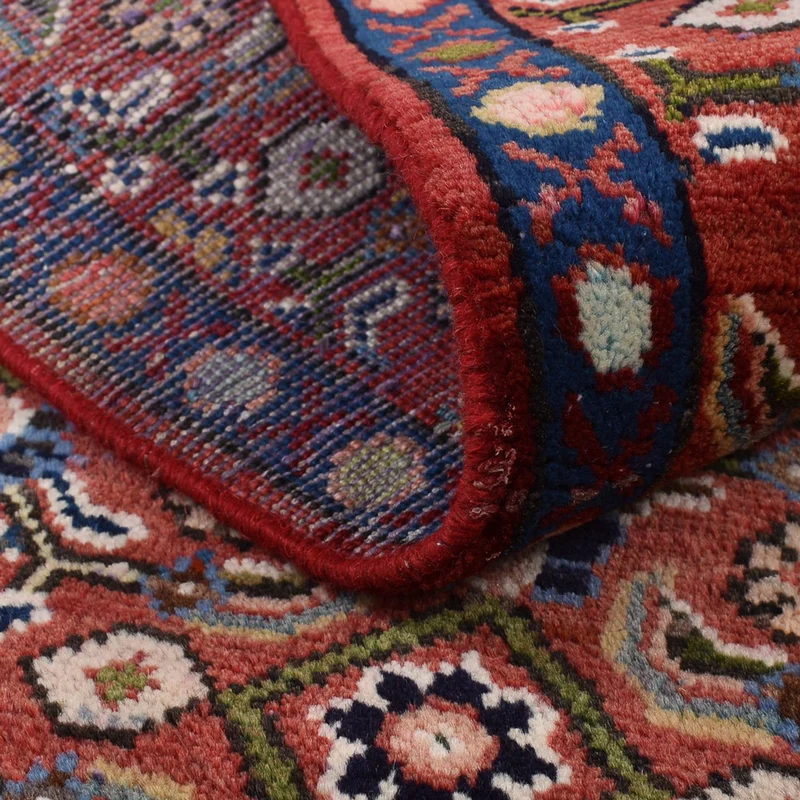 Mahal Teppich 64x129cm - Perserteppich - hellrot