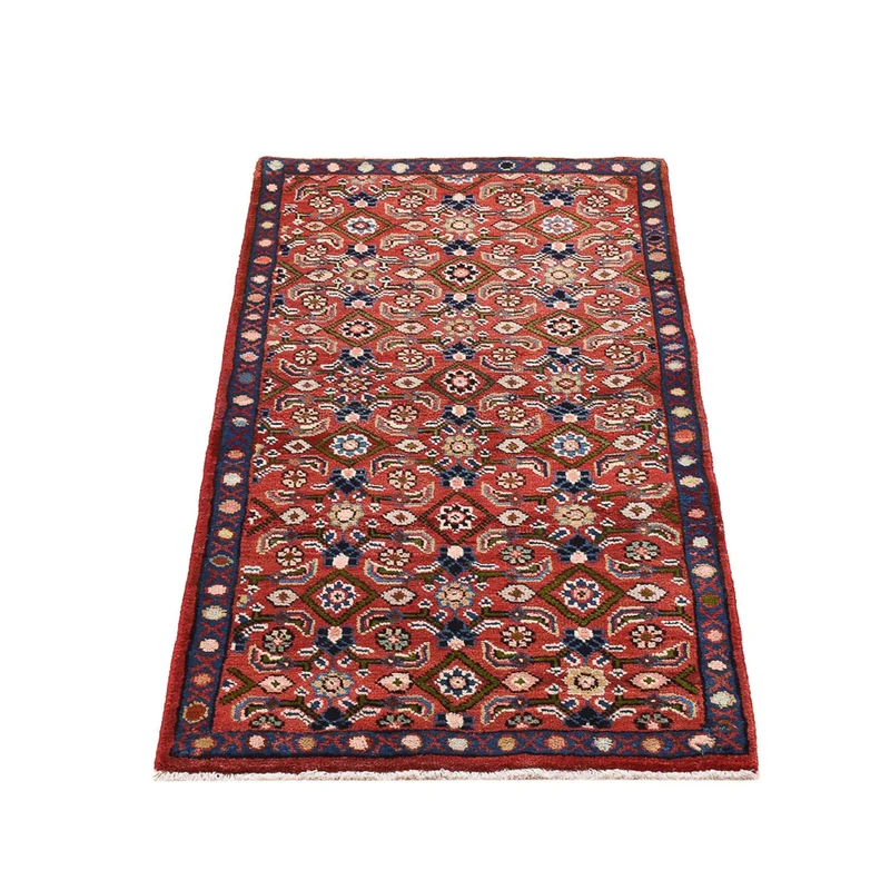 Mahal Teppich 64x129cm - Perserteppich - hellrot