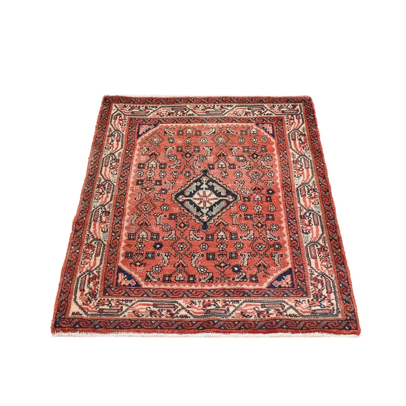 Perserteppich - Nomadic - 75 x 102 cm - hellrot