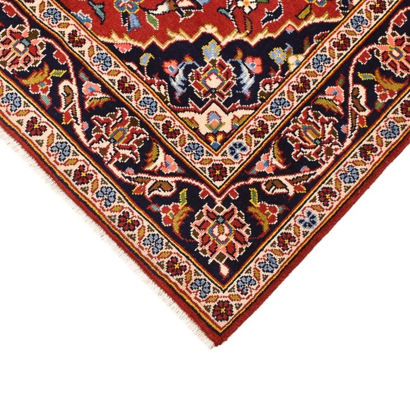 Keshan Teppich 105x149cm - Perserteppich - rot