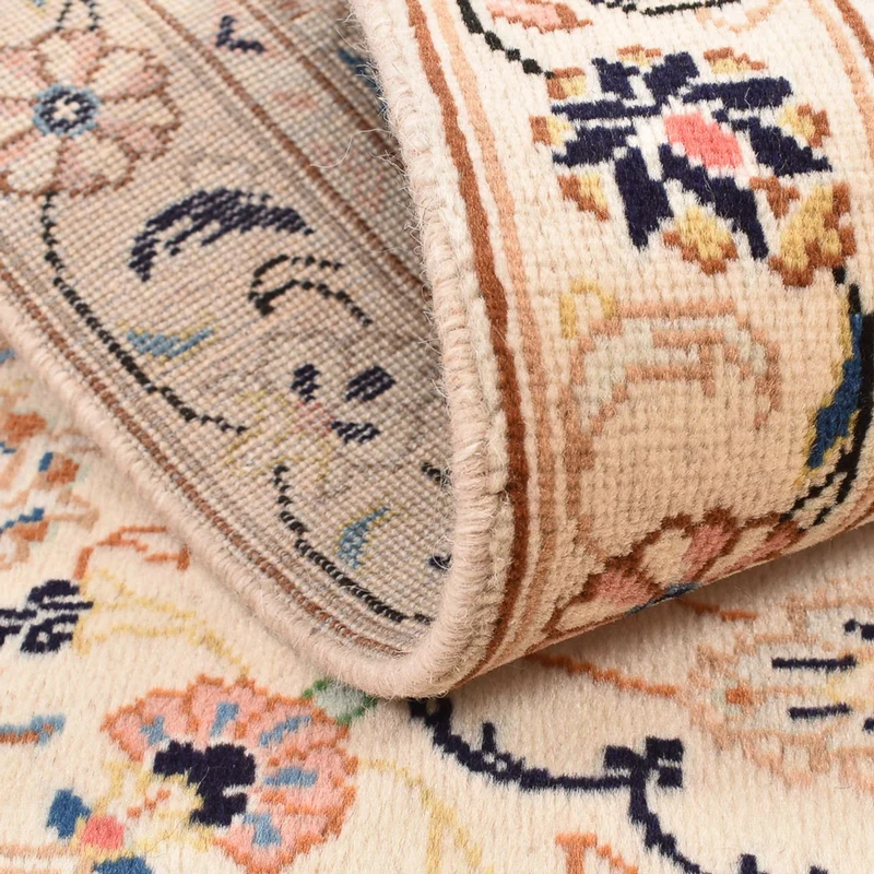 Perserteppich - Keshan - 92 x 145 cm - beige