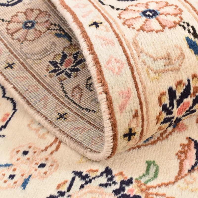 Perserteppich - Keshan - 98 x 150 cm - beige