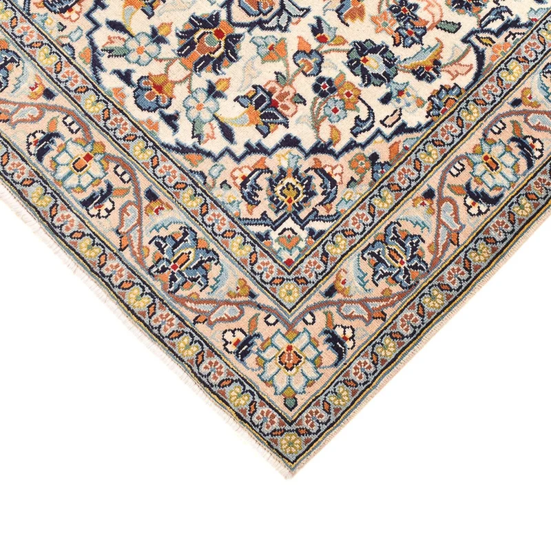 Perserteppich - Keshan - 95 x 147 cm - hellbeige