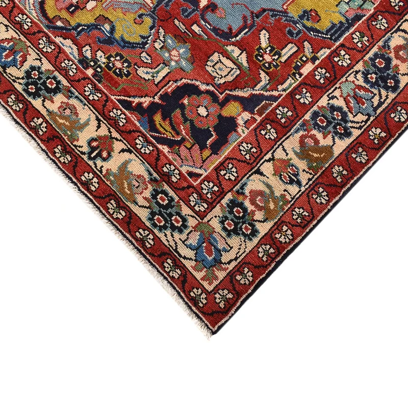 Sarough Teppich 215x311cm - Perserteppich - dunkelblau