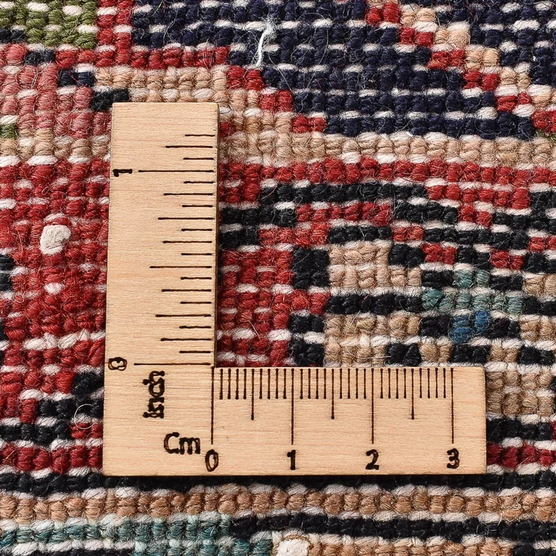 Sarough Teppich 215x311cm - Perserteppich - dunkelblau