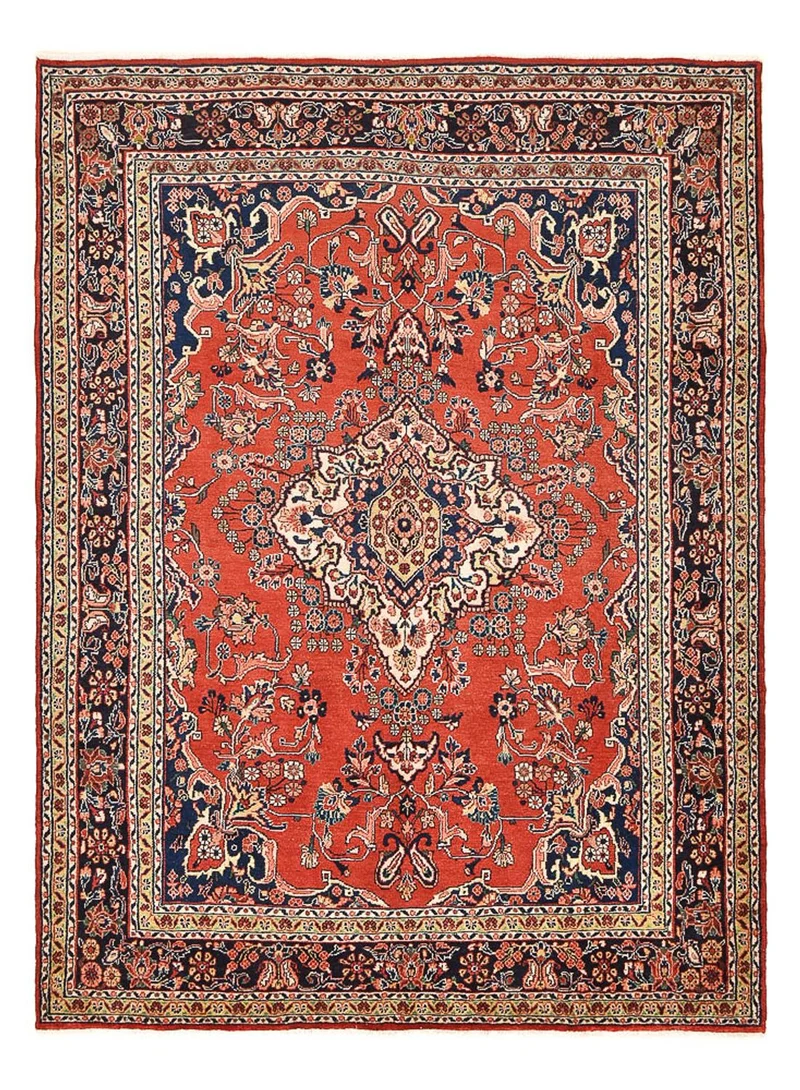 Mehraban Teppich 225x312cm - Perserteppich - rot