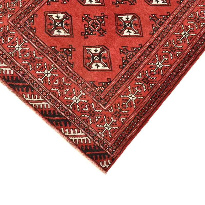 Turkaman Teppich 98x376cm - Orientteppich - rot