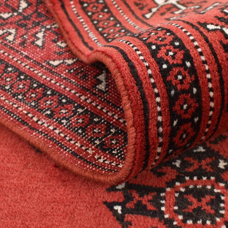 Turkaman Teppich 98x376cm - Orientteppich - rot