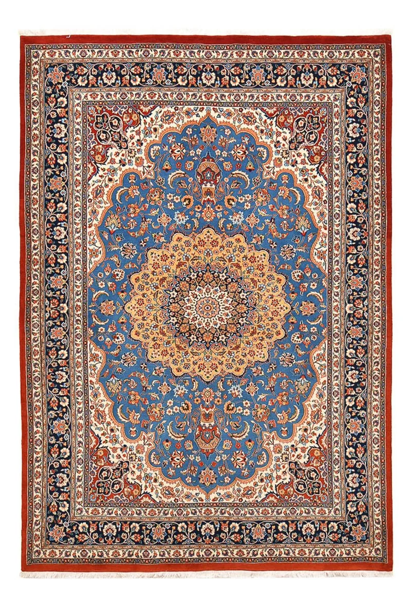 Moud Teppich 172x248cm - Perserteppich - blau