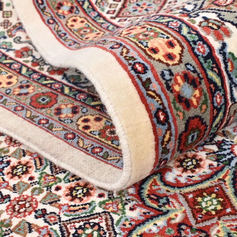 Moud Teppich 150x196cm - Perserteppich - dunkelbraun