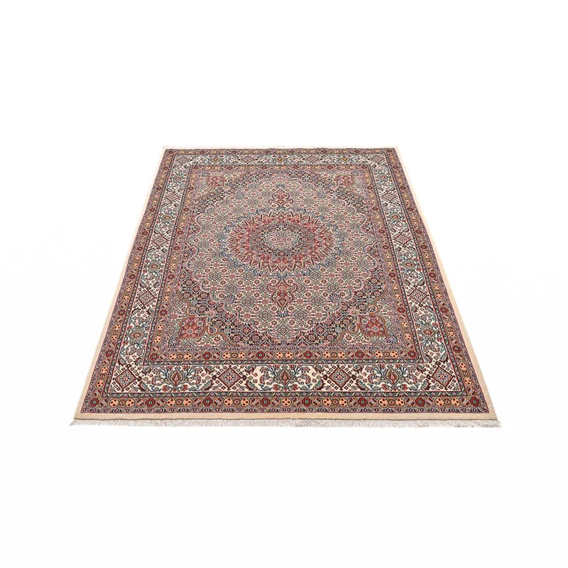 Moud Teppich 150x196cm - Perserteppich - dunkelbraun