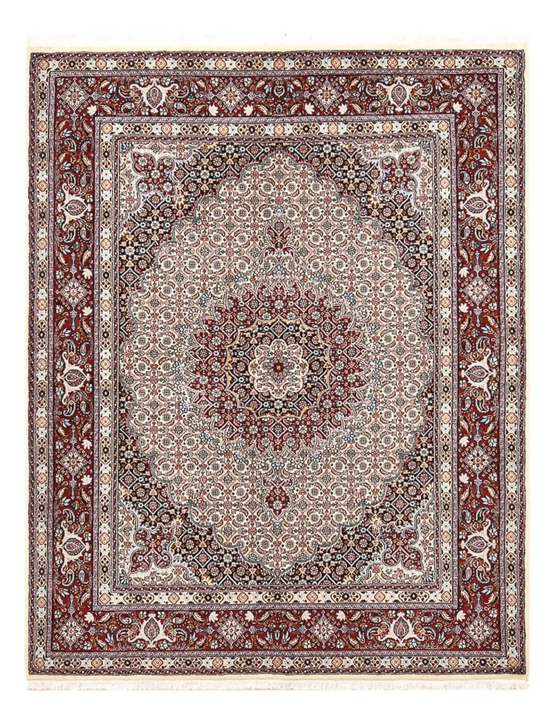 Moud Teppich 152x200cm - Perserteppich - braun