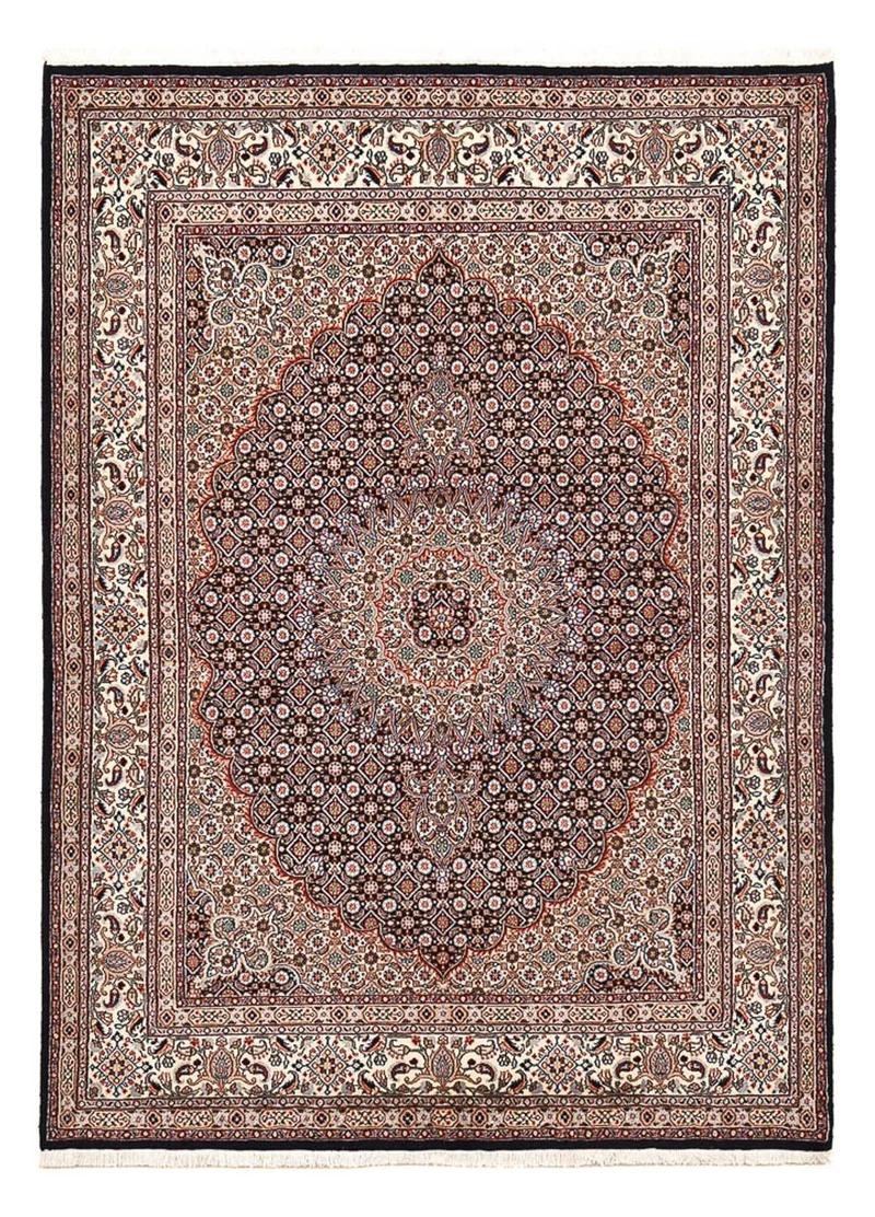 Moud Teppich 146x203cm - Perserteppich - braun