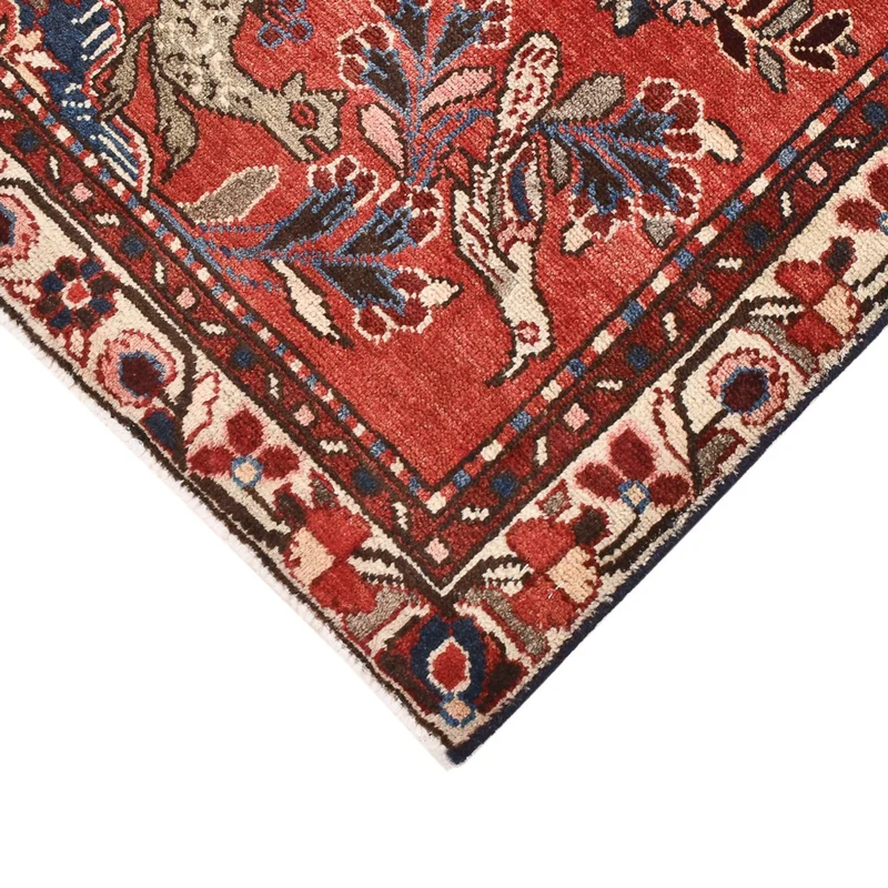 Perserteppich - Nomadic - 67 x 108 cm - rot